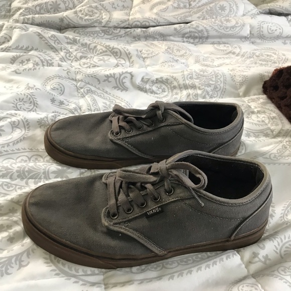 Vans gray men’s shoe sneakers - Picture 4 of 6